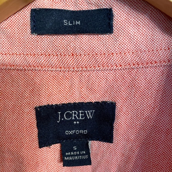 Red J. Crew Button Up Shirt - Picture 3 of 3
